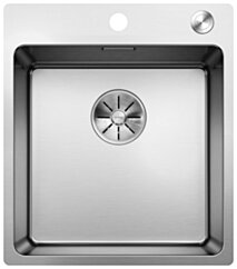 BLANCO ANDANO 400-IF/A Zlewozmywak stal polerowana, korek auto., InFino, PushControl 525244