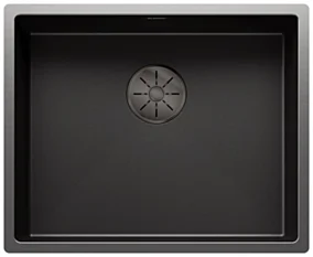 BLANCO CLARON  500-U Zlewozmywak stal Dark Steel Edition, InFino 527834