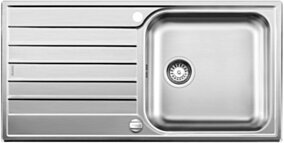 BLANCO LIVIT XL 6 S Zlewozmywak stal szczotkowana odwracalny, korek auto. 518519