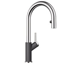 Bateria Kuchenna BLANCO CARENA-S Vario Silgranit-Look szarość skały/chrom 521359