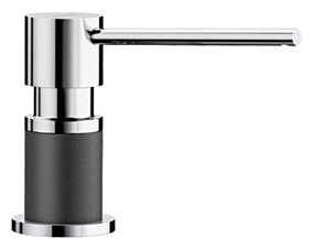 BLANCO LATO - dozownik Silgranit-Look antracyt/chrom 525810