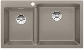 BLANCO PLEON  9 Zlewozmywak Silgranit tartufo, InFino 523064