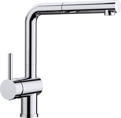 Bateria Kuchenna BLANCO LINUS-S chromowana dźwignia z lewej strony 514016