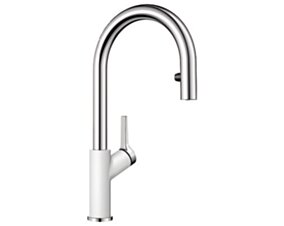 Bateria Kuchenna BLANCO CARENA-S Vario Silgranit-Look biały/chrom 521368