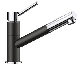 Bateria Kuchenna BLANCO KANO-S Silgranit-Look czarny/chrom 526174