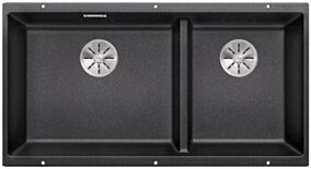 BLANCO SUBLINE  480/320-U Zlewozmywak Silgranit antracyt lewa, InFino 523584