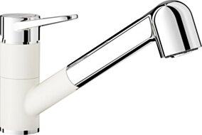 Bateria Kuchenna BLANCO WEGA-S II Silgranit-Look biały/chrom 526421