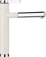 Bateria Kuchenna BLANCO LINEE-S Silgranit-Look delikatny biały/chrom 526957