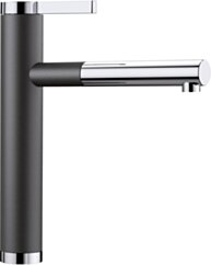 Bateria Kuchenna BLANCO LINEE-S Silgranit-Look antracyt/chrom 518438