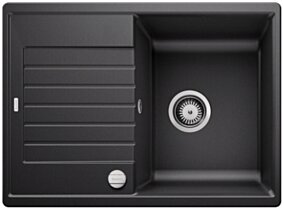 BLANCO ZIA 45 S  Compact Zlewozmywak Silgranit antracyt odwracalny, korek auto. 524711