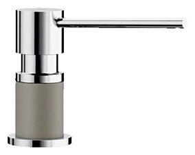 BLANCO LATO - dozownik Silgranit-Look tartufo/chrom 525816