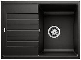 BLANCO ZIA 45 S  Compact Zlewozmywak Silgranit czarny odwracalny 526009