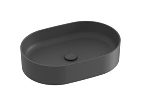 Ravak Umywalka ceramiczna Ceramic Slim O 55, antracyt XJX03155000