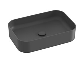 Ravak Umywalka ceramiczna Ceramic Slim R 55, antracyt XJX03155003