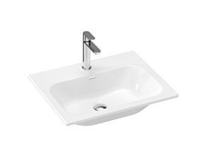 Ravak Umywalka ceramiczna Chrome Slim 60, z otworem, biały XJX01160008