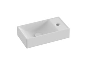 Ravak Umywalka ceramiczna Veda 40 Wall P, biały XJXP1240000