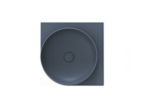Ravak Umywalka ceramiczna Yard 45 C, Deepsea Blue, bez otworu na baterię XJX07045000