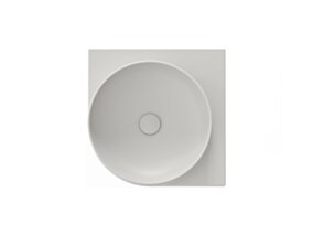 Ravak Umywalka ceramiczna Yard 45 C, Smoke Grey, bez otworu na baterię XJX0O045000