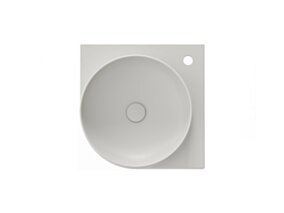 Ravak Umywalka ceramiczna Yard 45 C, Smoke Grey XJX0O245000