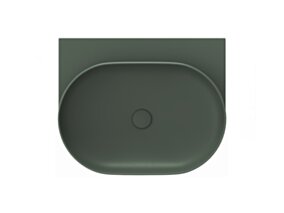 Ravak Umywalka ceramiczna Yard 60, Grey Green, bez otworu na baterię XJX08060000