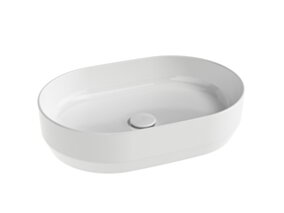Ravak Umywalka ceramiczna Zeta Slim 55, biała XJX01155007