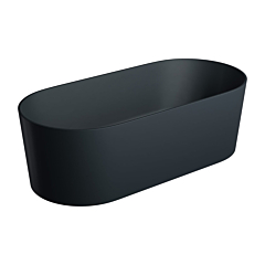 Omnires OVO M+ wanna wolnostojąca, 160 x 75 cm, black lava mat OVOWWBLV