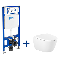 ROCA ZESTAW DUPLO ONE + ONA RIMLESS Z DESKĄ    ROCA    (A890070020+A34H688000) CR-A893106300