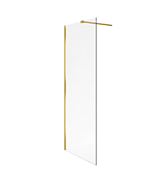 Vidoq walk-in ścianka prosta 120x200 cm złoty połysk KAEX.1506.1200.LP.GL