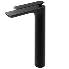 Kohlman Experience Black bateria umywalkowa stojąca wysoka czarny mat QB170EB
