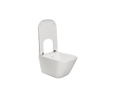 ROCA GAP SQUARE Bidet podwieszany ukryte mocowania Supraglaze® CR-A357476S00