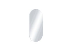 EXCELLENT Revia lustro owalne 100x50 biały mat