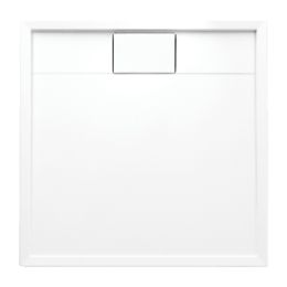 Akrylowy brodzik prysznicowy kwadratowy 90 x 90 cm Omnires BROOKLYN90/KBP