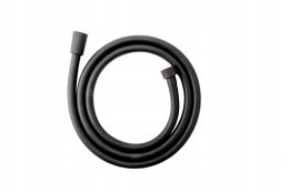 Czarny matowy wąż prysznicowy PVC o długości 150cm Fdesign
