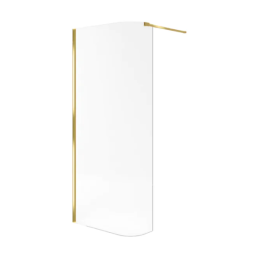 Excellent Vidoq Walk-in ścianka prysznicowa 83 cm złoto/szkło przezroczyste KAEX.1507.830.LP.GL