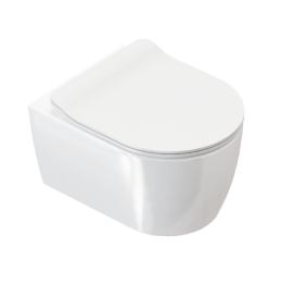 Excellent Doto Pure Rim miska WC bez kołnierza z deską wolnoopadającą biała CEEX.1404.485.WH